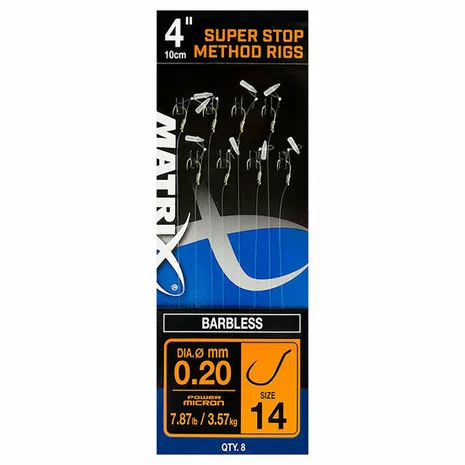 Matrix - Onderlijn 4" Super Stop Method Rigs - Matrix 1 Matrix - Onderlijn 4" Super Stop Method Rigs - Matrix
