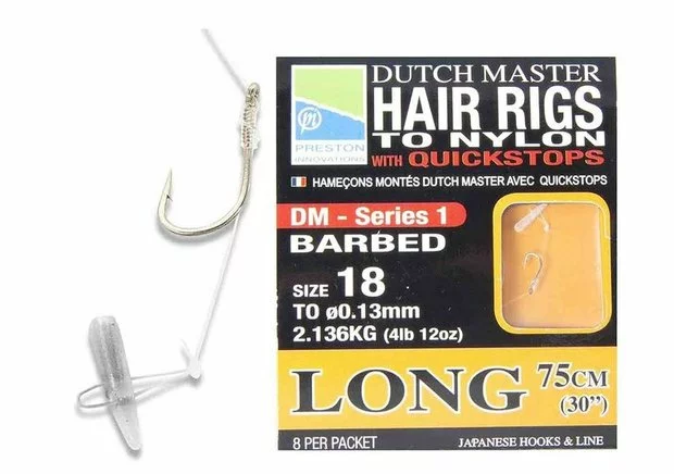 Onderlijnen Dutch Master Hair Rig - Long 30" - Preston 1 Onderlijnen Dutch Master Hair Rig - Long 30" - Preston
